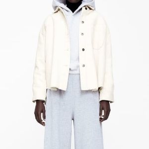 Zara Corduroy Shirt Jacket